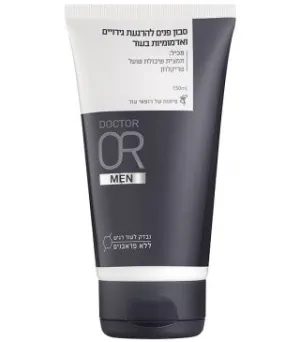 סבון פנים לגבר להרגעת גירויים ואדמומיות - 150 מ"ל