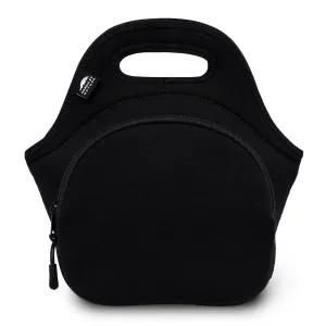 12" Cotton Lunch Bag Black