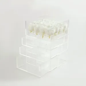 16 Roses with 3 Drawers Preserved