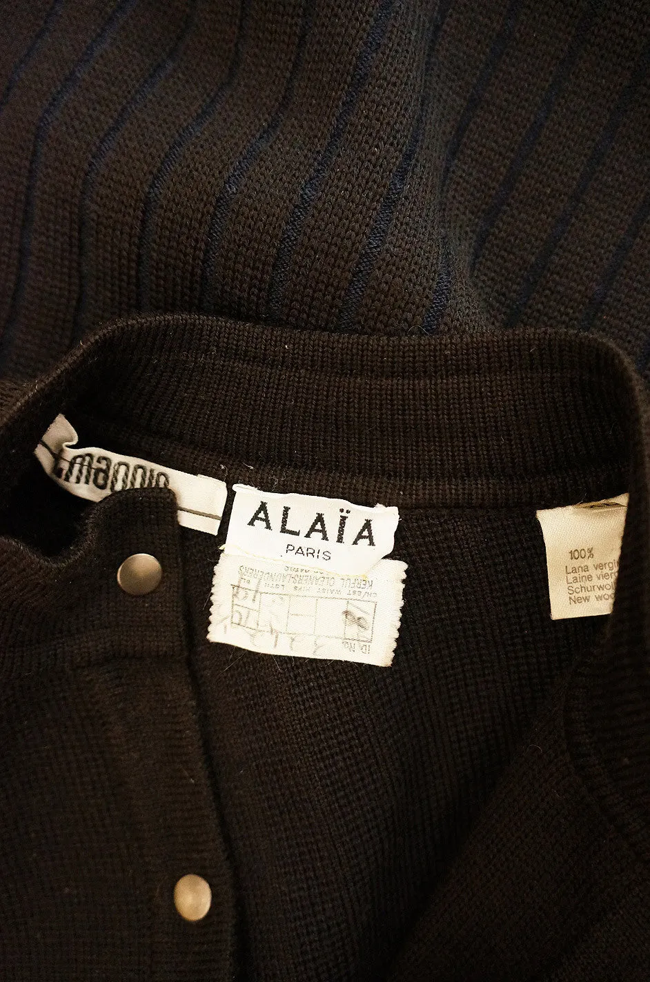 1980s Azzedine Alaia Knit Dress or Coat