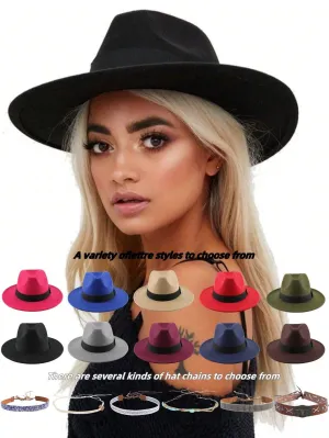 1pc Women Soft Felt Heart-Shaped Top Hat, Fashion Accessories Suitable For Different Hats Like Fedora, Bowler, Straw Hat, Bridal Wedding, Birthday Party, Stage, Unisex Design