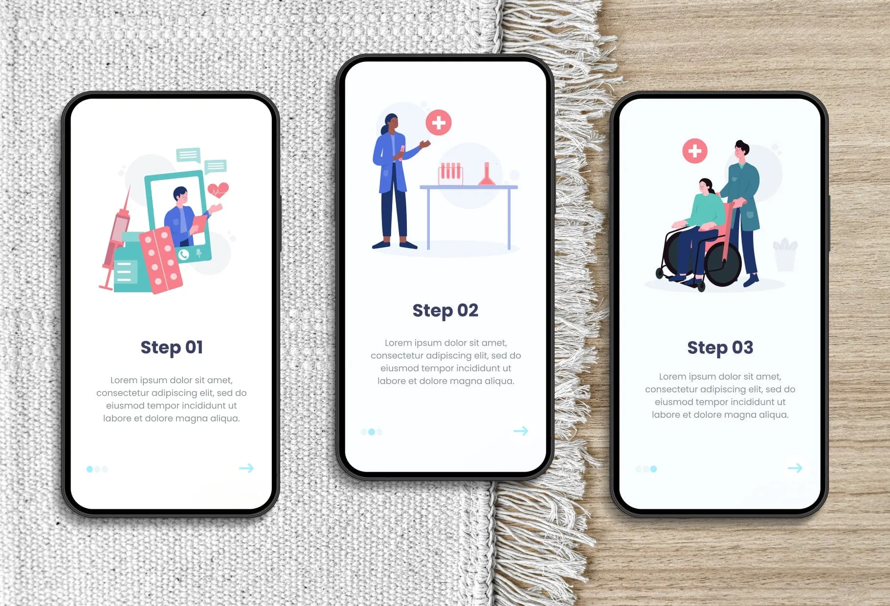 20 Unique Medical Scene Illustrations Fully Editable in Canva