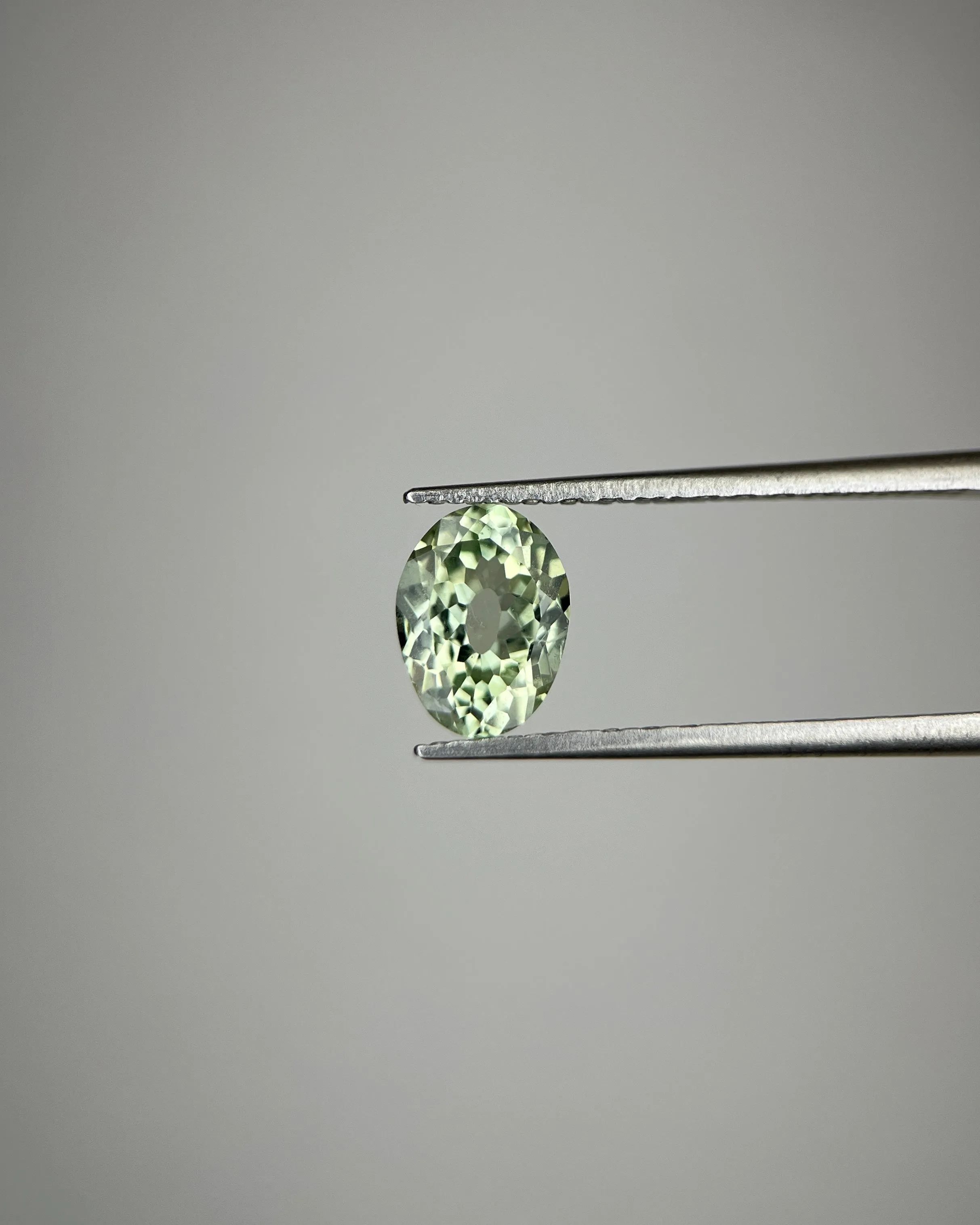 3.025ct Green Montana Sapphire