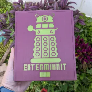 3D printed Notions Box--Killer Robot