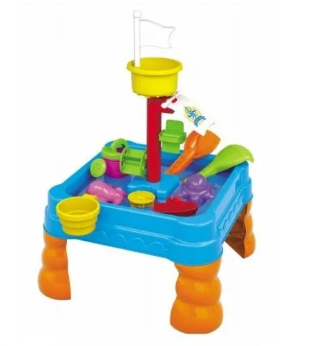 58cm 21pc Kids Toys Sand Water Activity Child Play Table Fun/Outdoor Sandpit