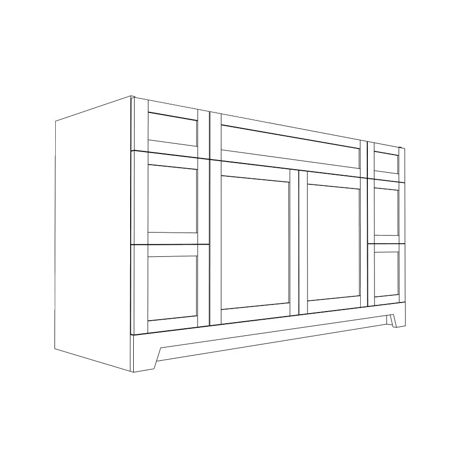 60" Classic Brand Vanity - Single