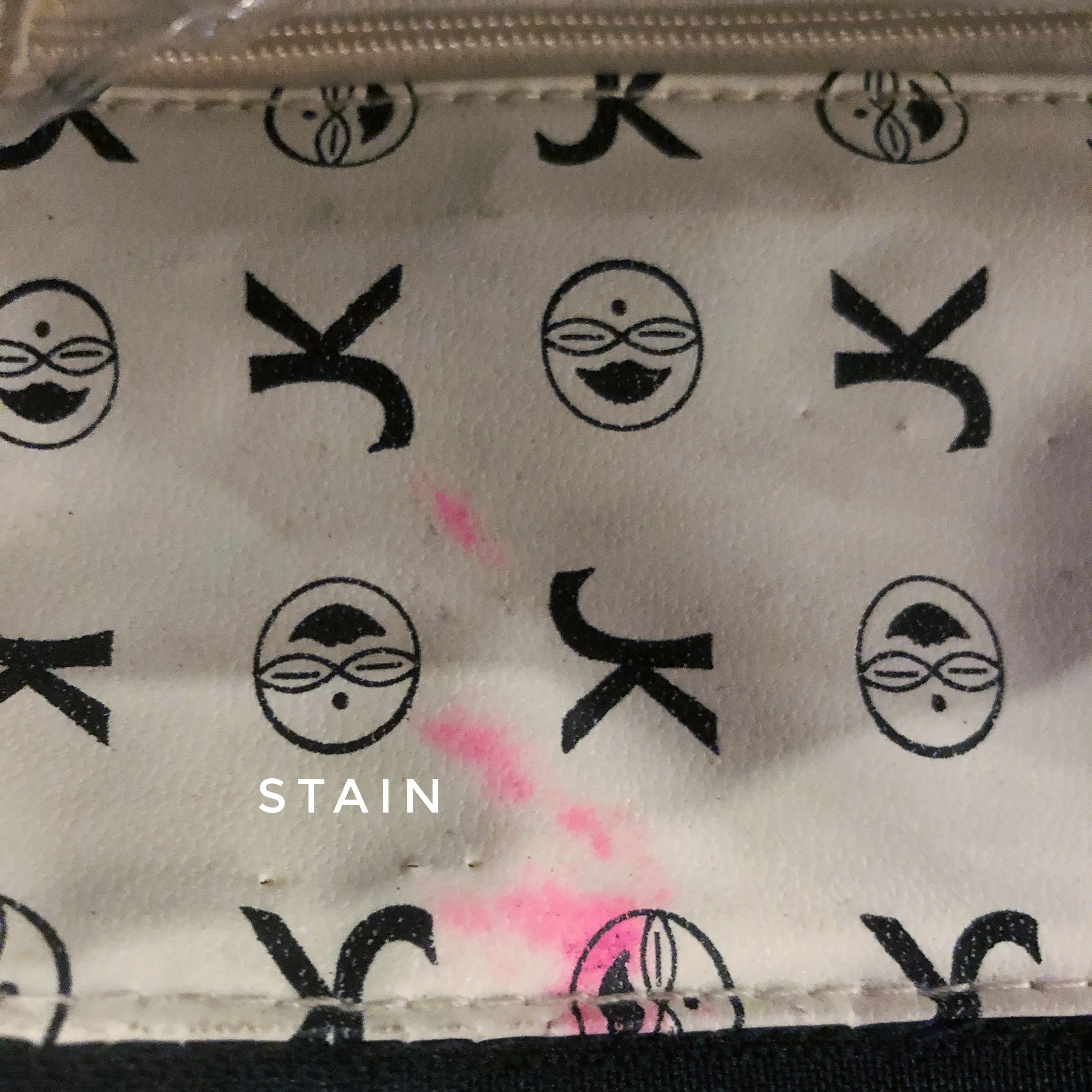 A VINTAGE 1980s JENNY KEE PRINTED CANVAS TOTE