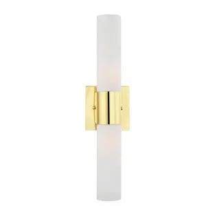 Aero 2 Lt Polished Brass ADA Bath Vanity