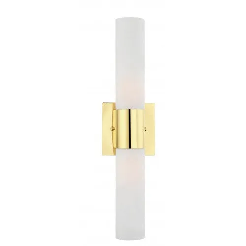 Aero 2 Lt Polished Brass ADA Bath Vanity