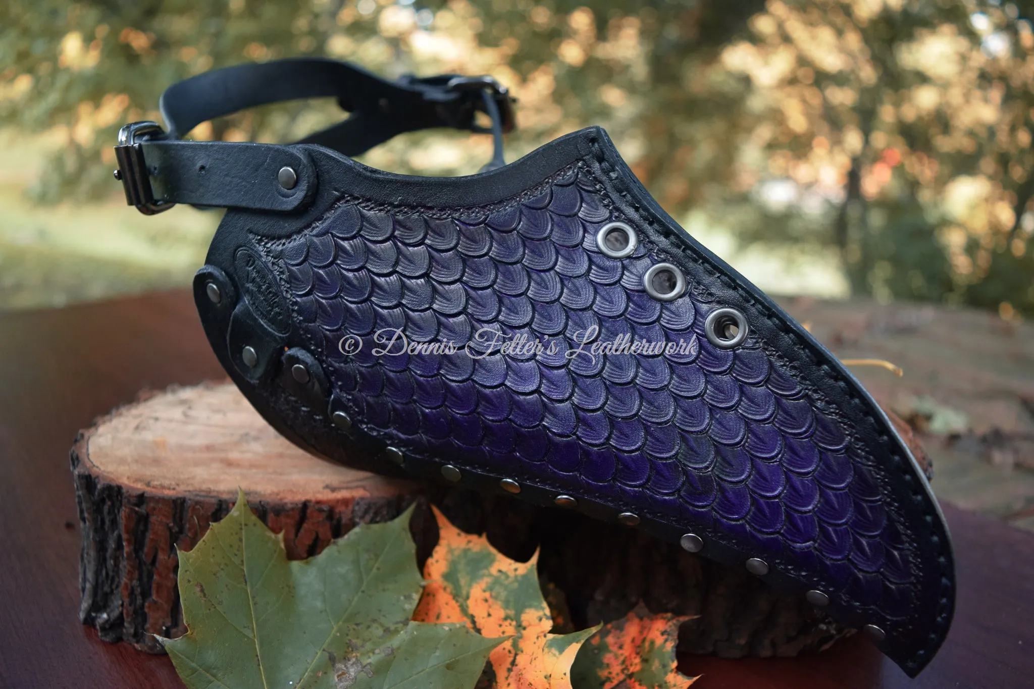 Alchemist mask Stamped Leather - (choose your colors and size)