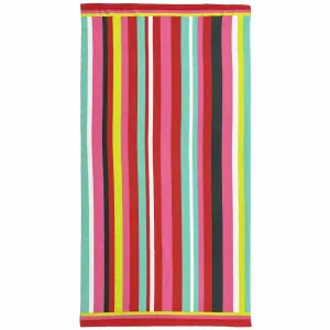 Alfresco Microfibre Beach Towel - Pink