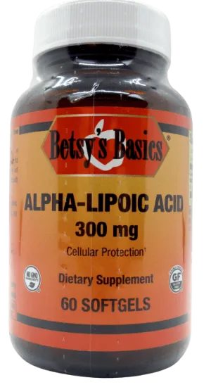 Alpha-Lipoic Acid 300 mg, 60 sgel (item 159)