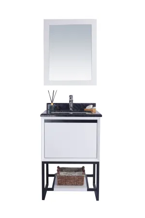 Alto 24" White Bathroom Vanity with Countertop