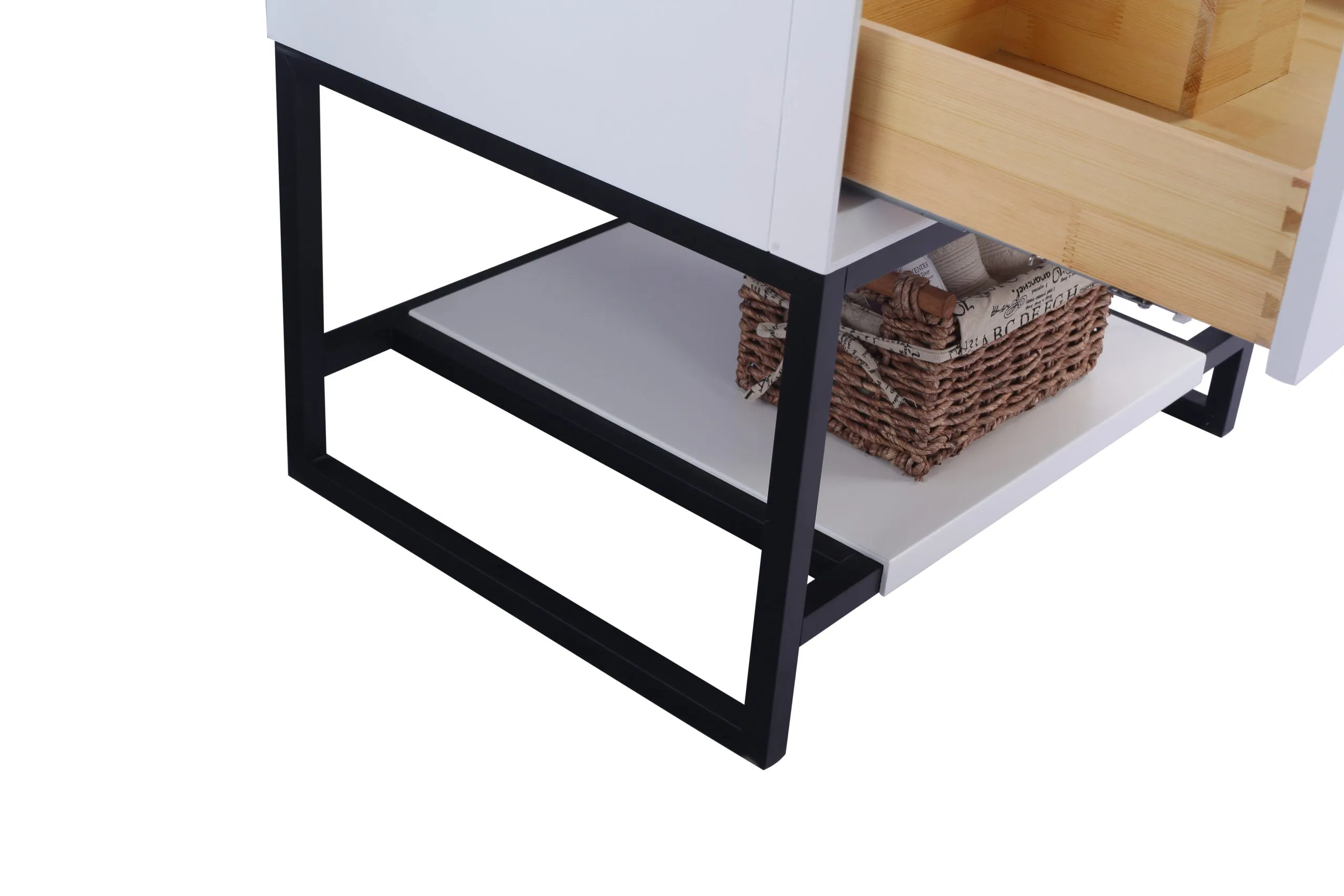 Alto 30" White Bathroom Vanity with Countertop
