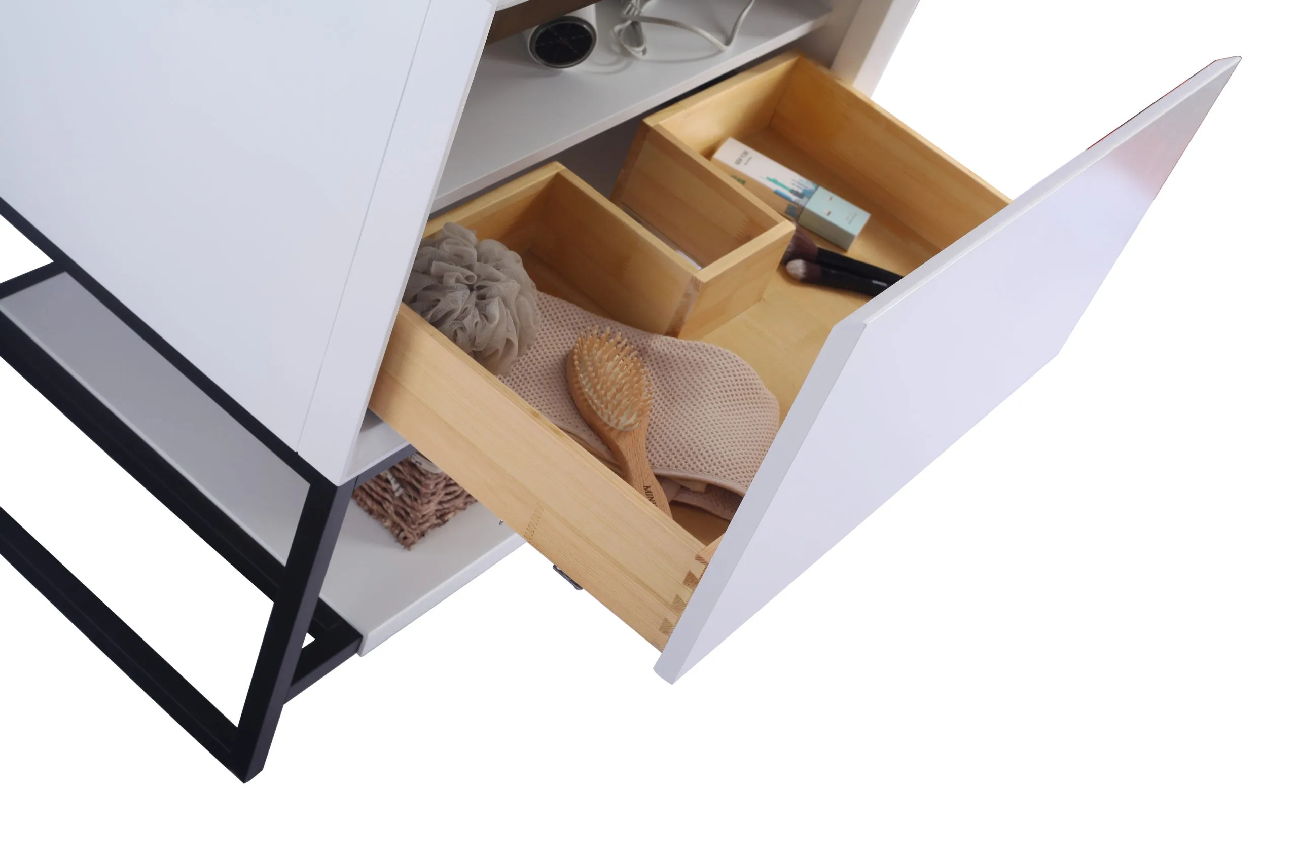 Alto 30" White Bathroom Vanity with Countertop