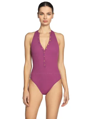 Amy One Piece High Neck ::RET