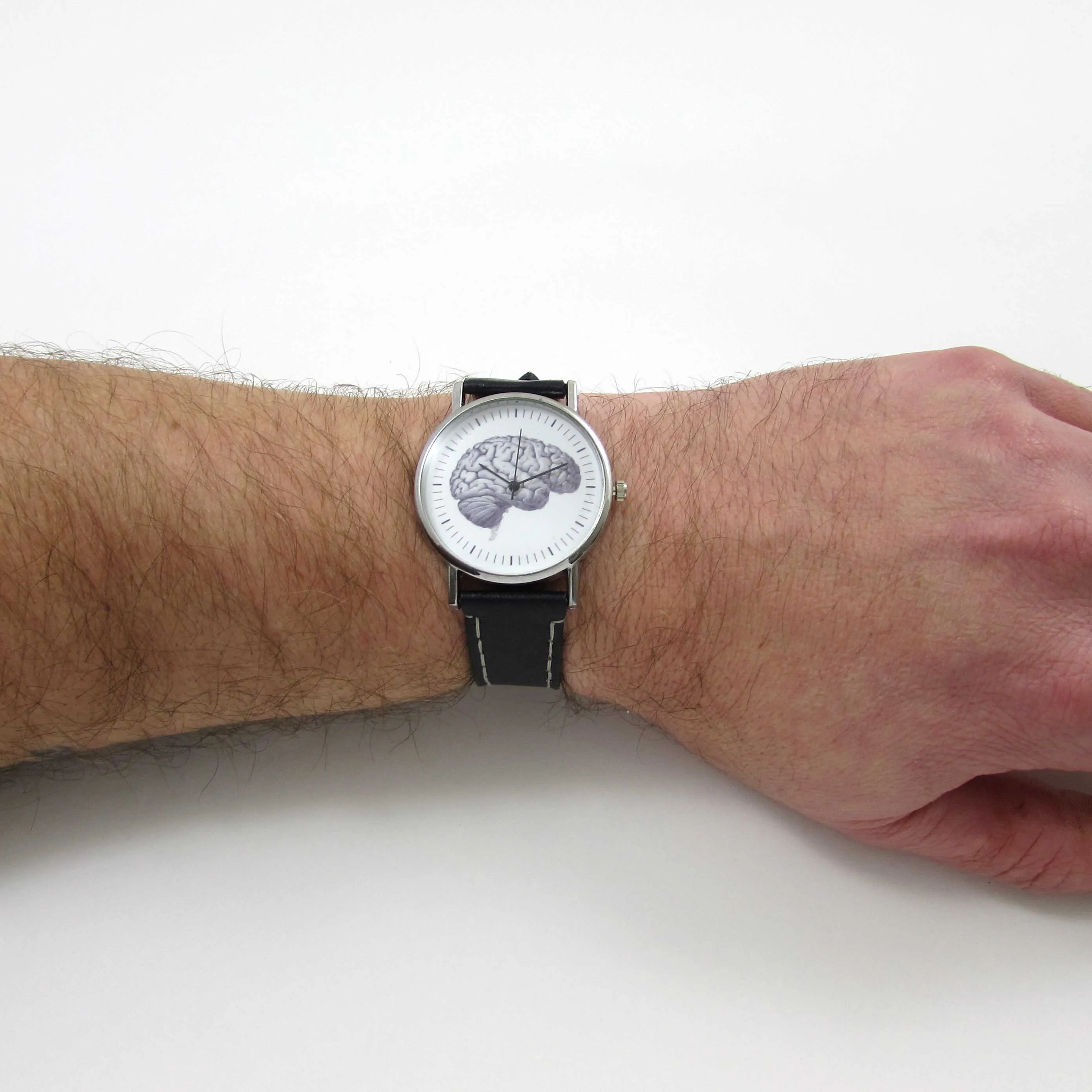 Anatomical Brain Wrist Watch
