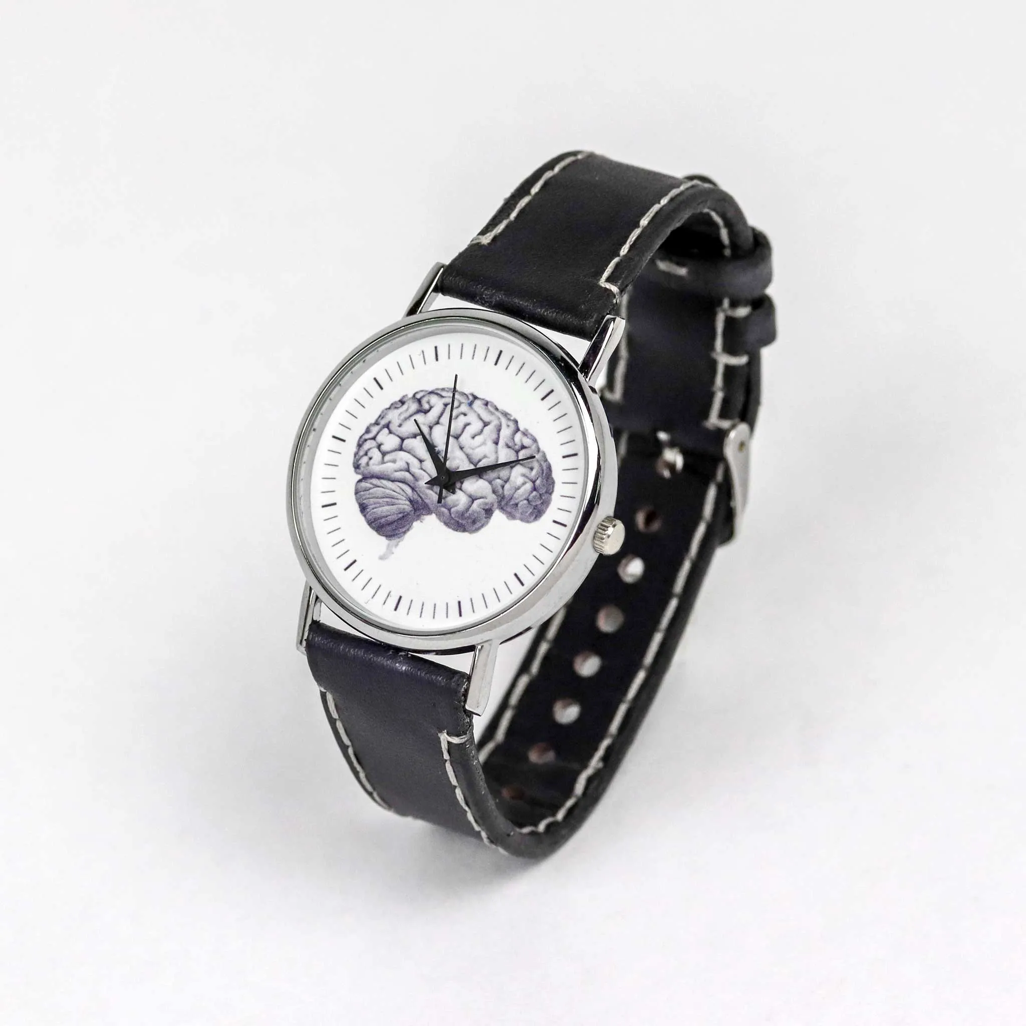 Anatomical Brain Wrist Watch