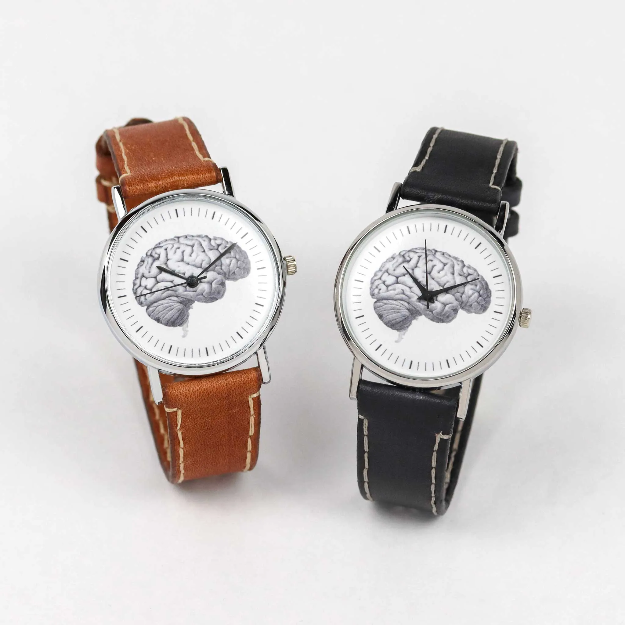 Anatomical Brain Wrist Watch