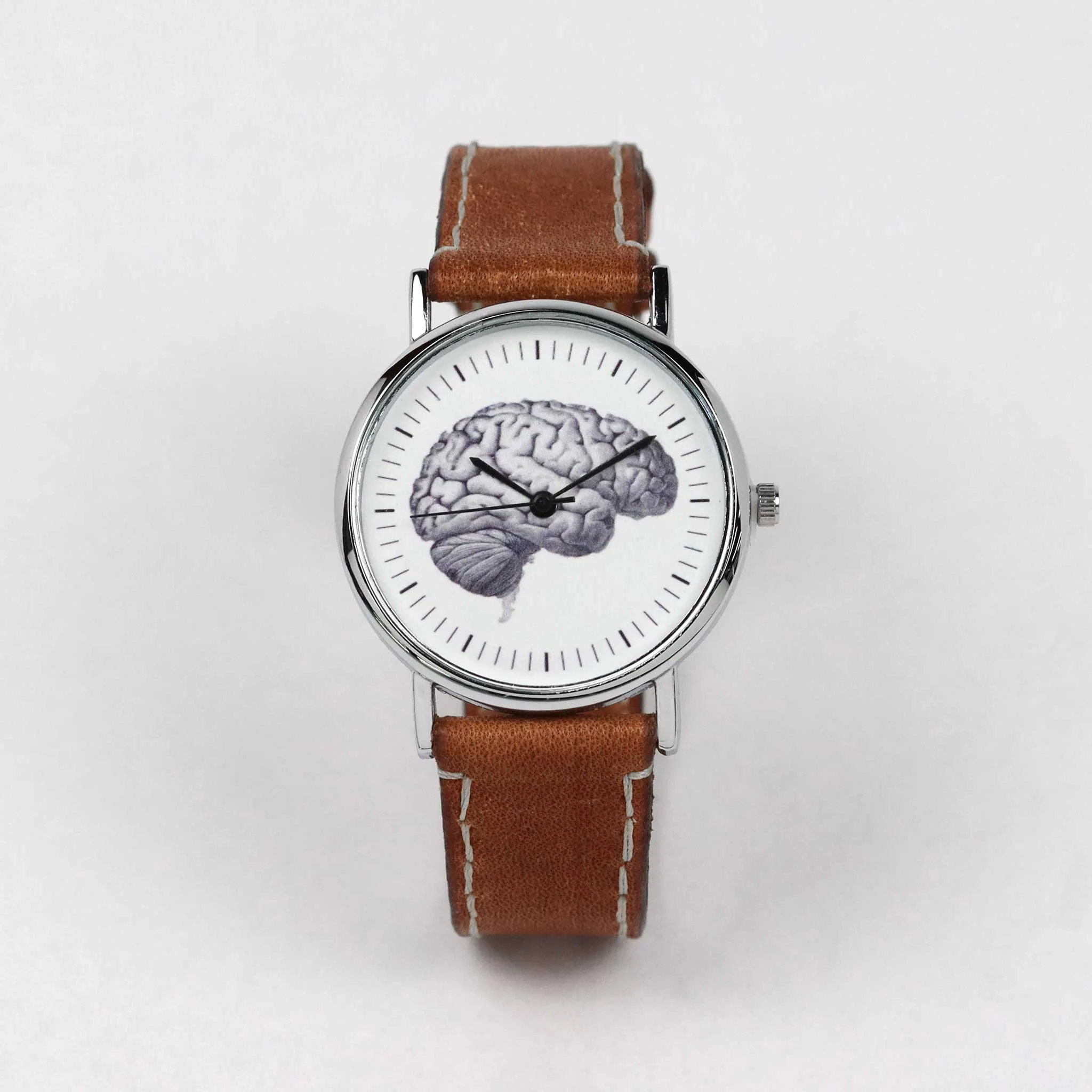 Anatomical Brain Wrist Watch