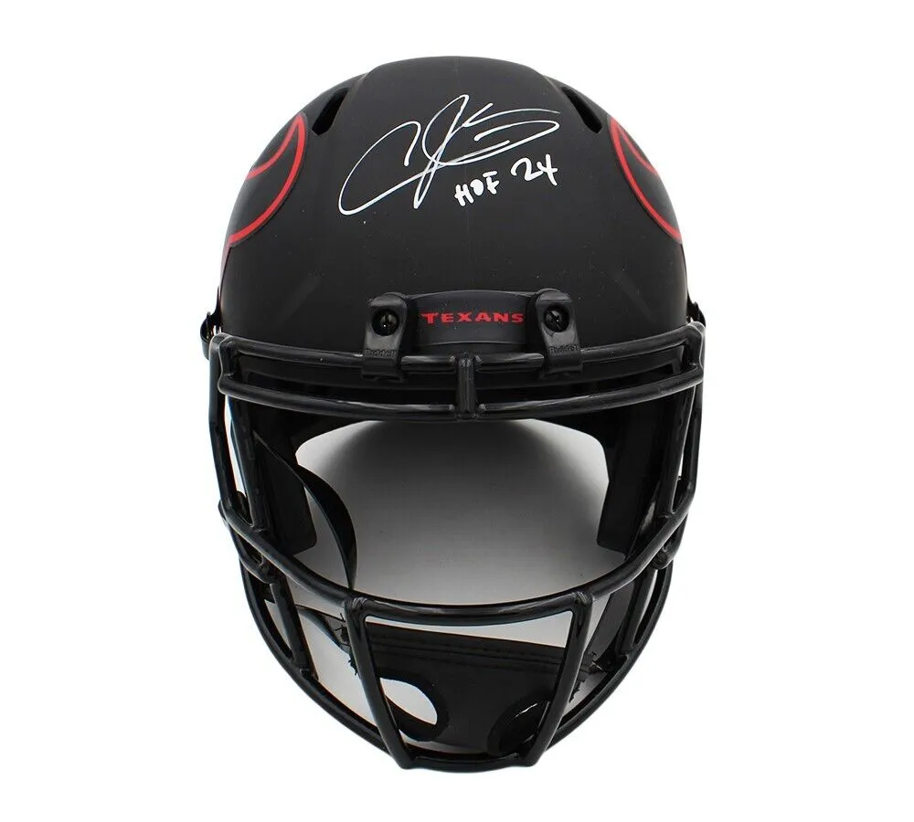Andre Johnson Signed Houston Texans Speed Full Size Eclipse NFL Helmet