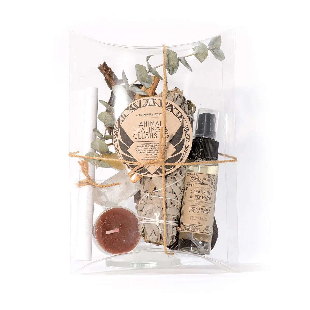 Animal Healing & Cleansing Deluxe Ritual Kit