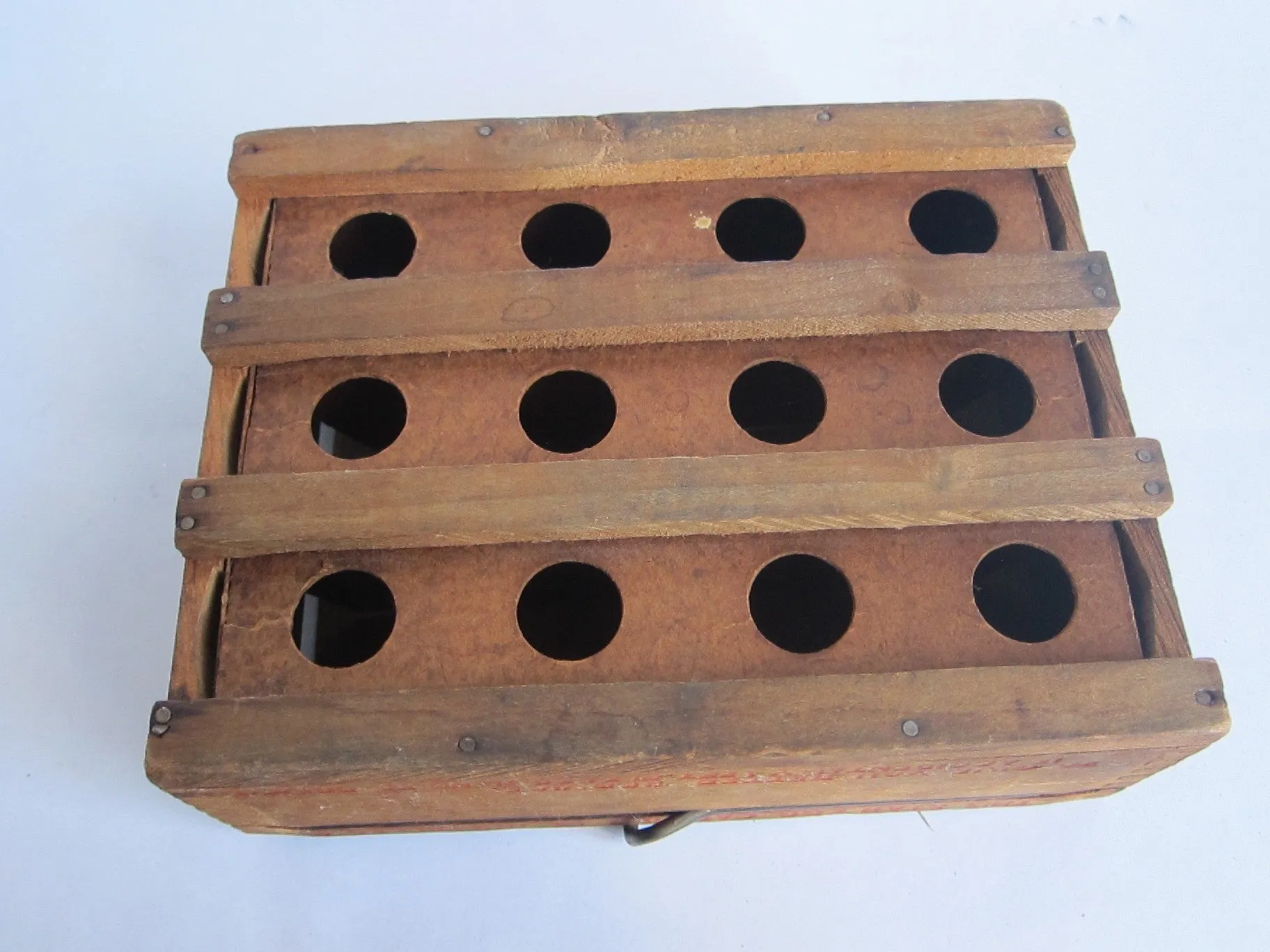 Antique Primitive Starr Egg Carrier - John G. Elbs, N.Y.
