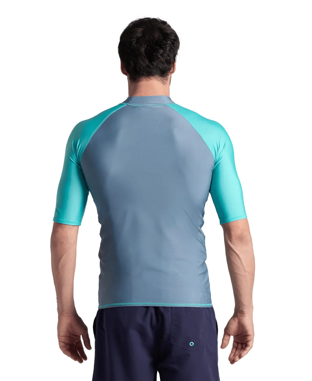 Arena Men's Graphic UV Protection Long-Sleeve Shirt - Stone Gery-Nespola