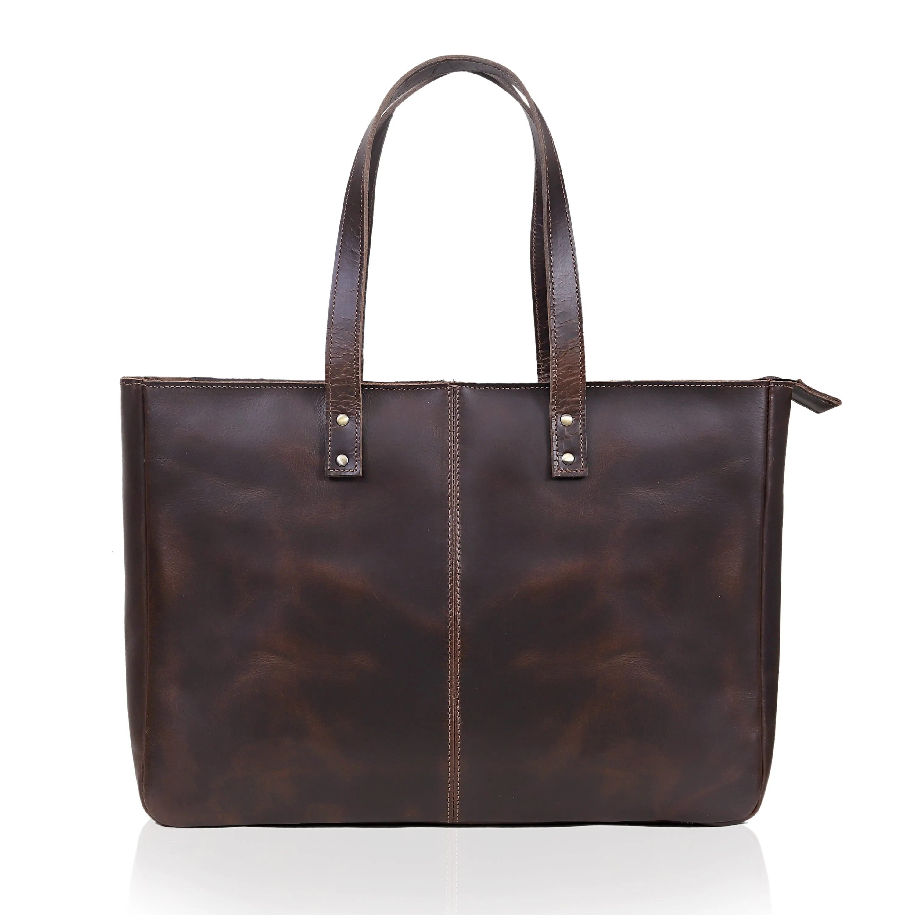Ariana Buffalo Leather Tote Bag