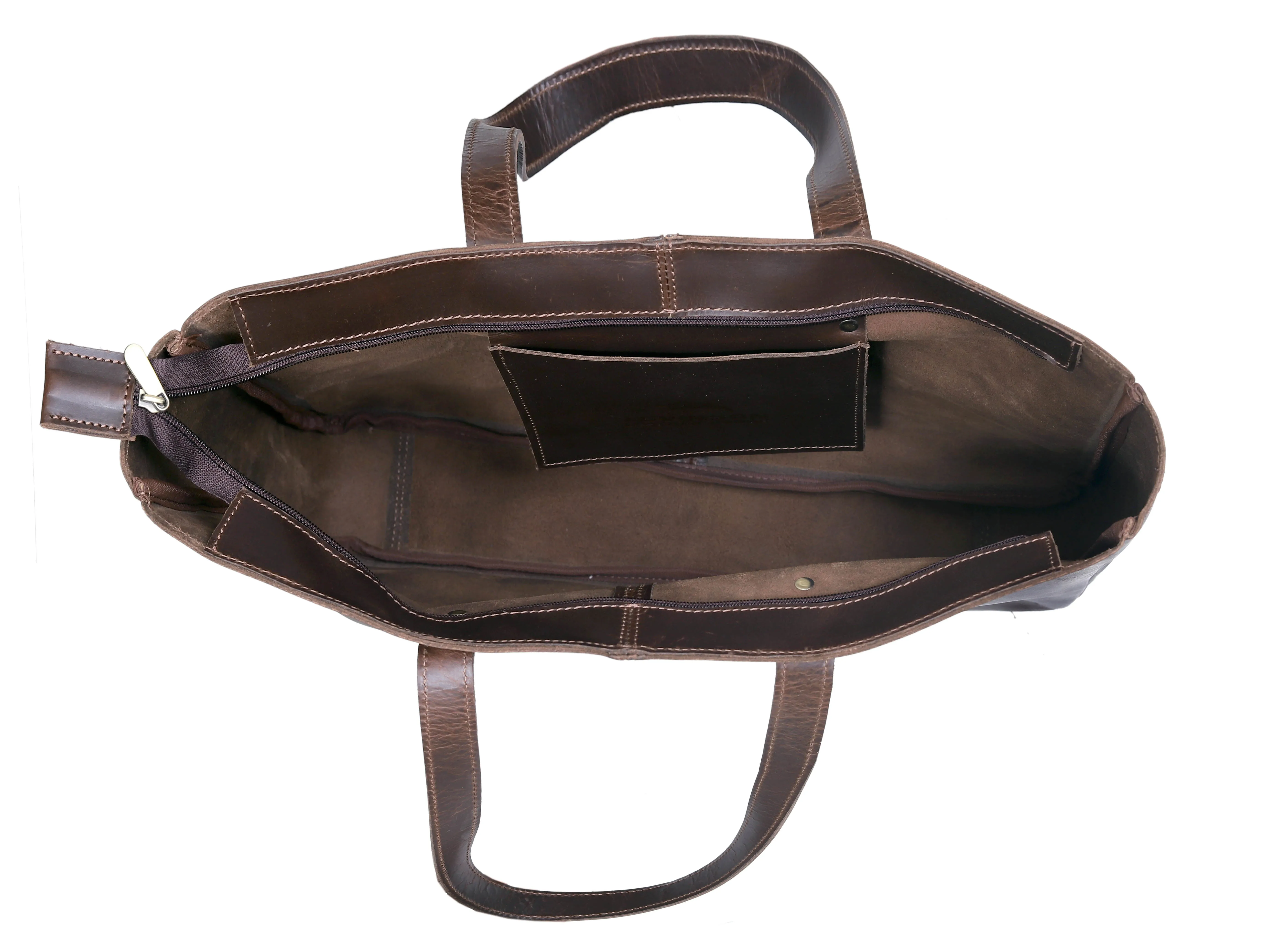 Ariana Buffalo Leather Tote Bag