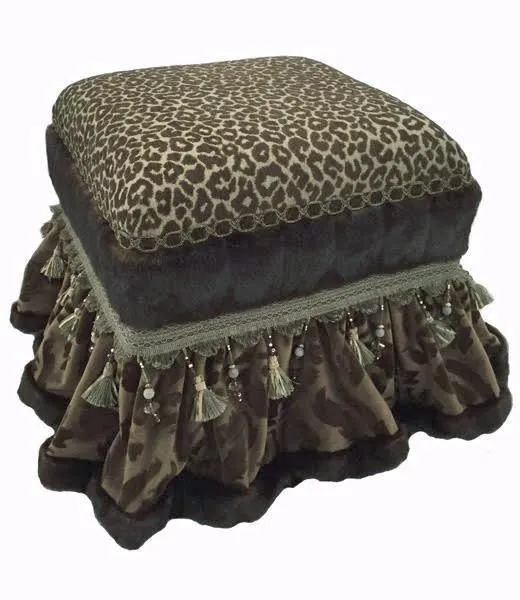 Aristocat Foot Stool/ Vanity Stool