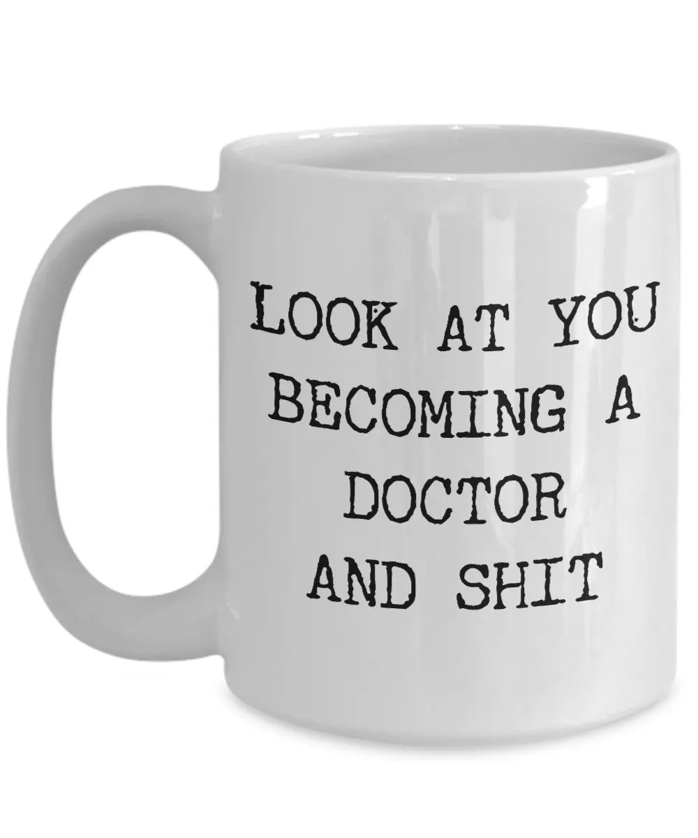 Aspiring Doctor Medical School Student Future Doctor Gifts Doctor Graduation Gifts MCAT Residency License Internship Fellowship Coffee Mug