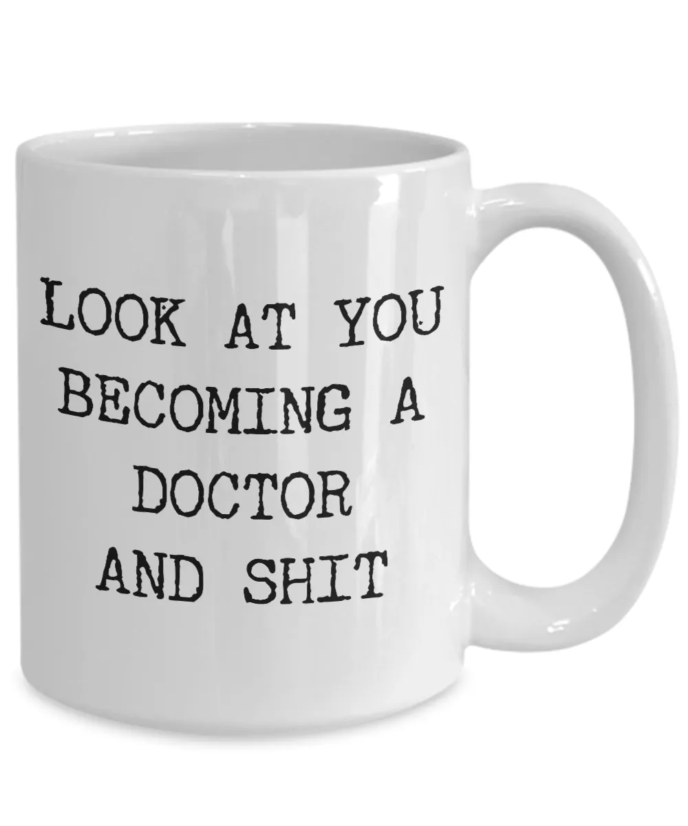 Aspiring Doctor Medical School Student Future Doctor Gifts Doctor Graduation Gifts MCAT Residency License Internship Fellowship Coffee Mug