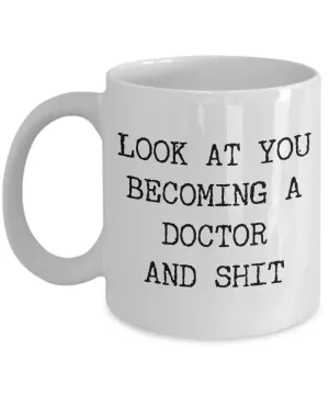 Aspiring Doctor Medical School Student Future Doctor Gifts Doctor Graduation Gifts MCAT Residency License Internship Fellowship Coffee Mug