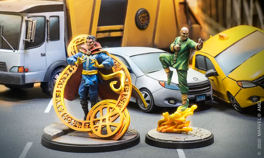 Atomic Mass Games Marvel: Crisis Protocol - Dr. Strange and Wong Character Pack
