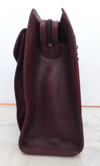 Authentic Chanel Burgundy Grand Shopper Tote (GST)