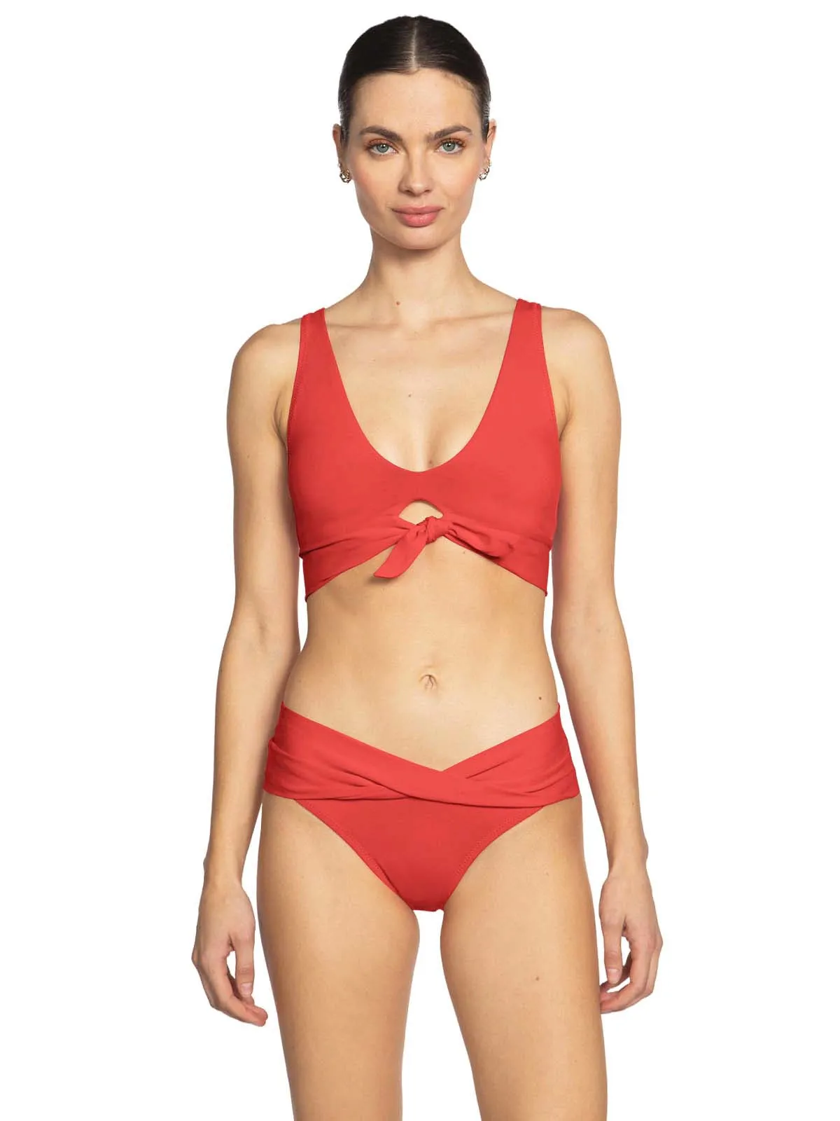Ava Over Shoulder-Ava Twist Bikini