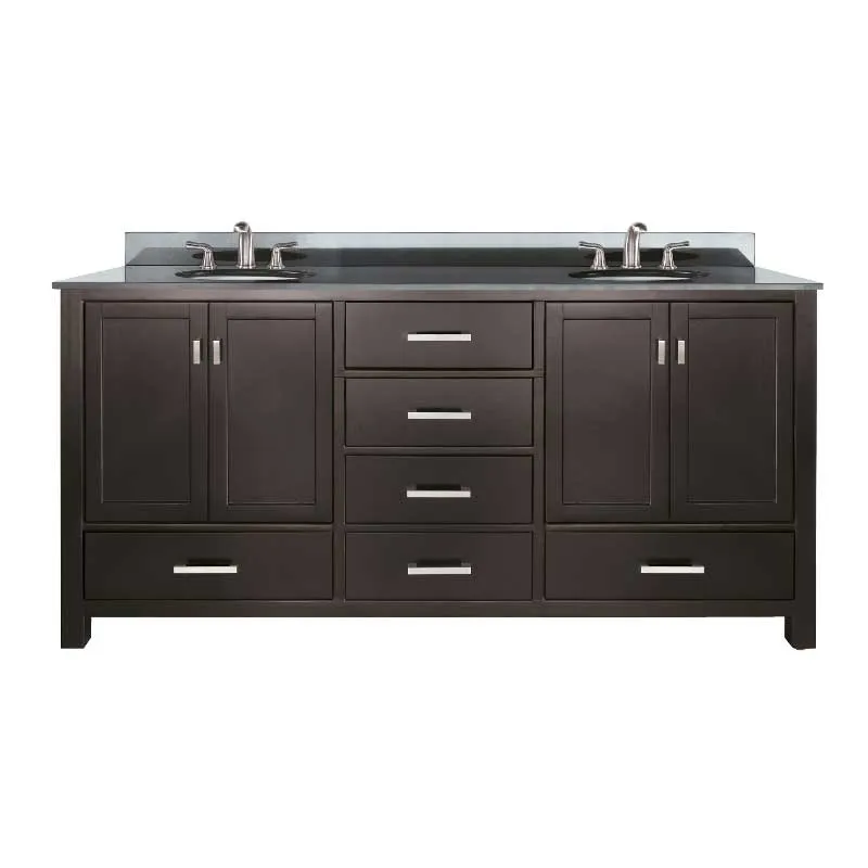 Avanity Modero 72 in. Vanity Combo MODERO-VS72-ES-A