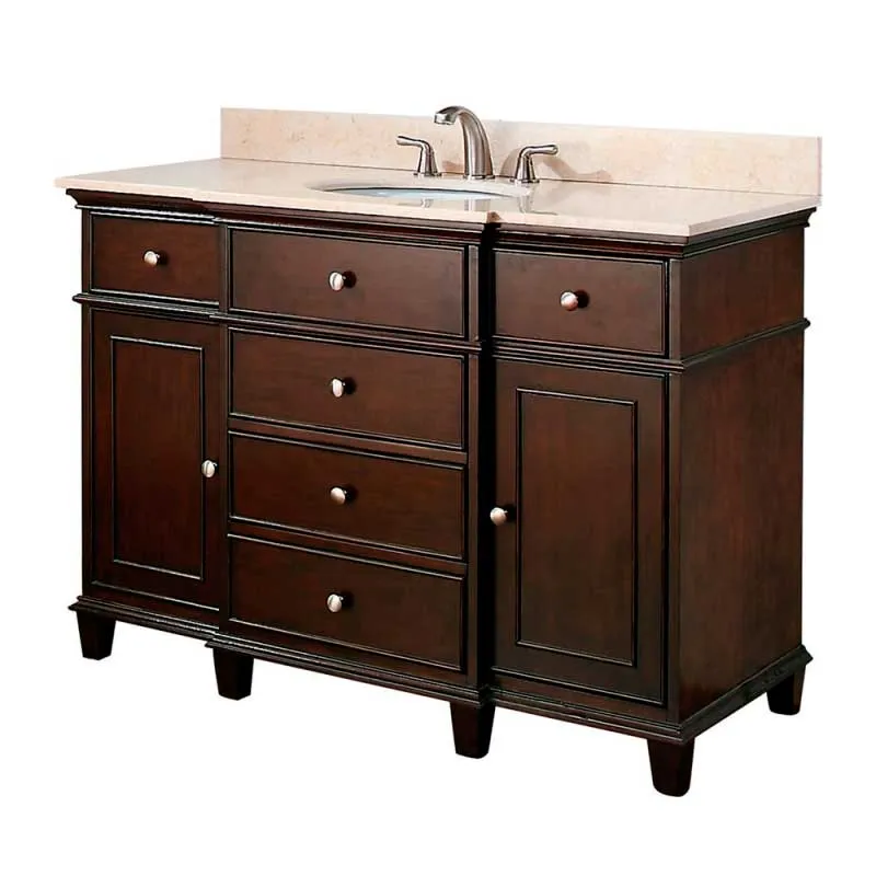 Avanity Windsor 48 in. Vanity Combo WINDSOR-VS48-WA-A