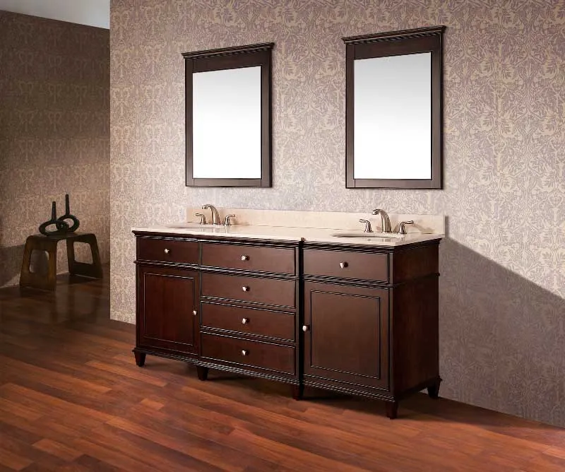 Avanity Windsor 72 in. Vanity Combo WINDSOR-VS72-WA-A