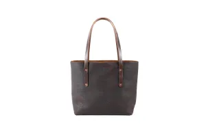 AVERY LEATHER TOTE BAG - MEDIUM - CHERRY BISON
