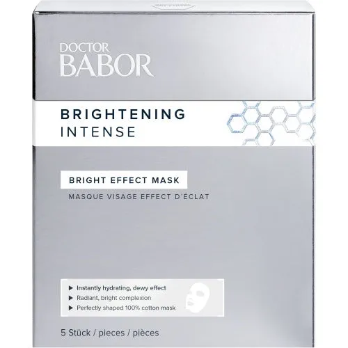 BABOR DOCTOR BABOR - BRIGHTENING INTENSE Bright Effect Mask 5pcs