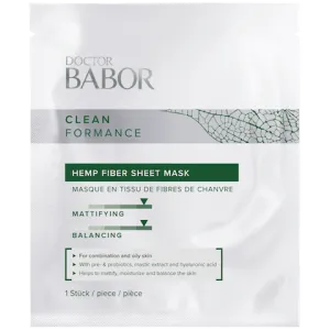 BABOR DOCTOR BABOR - CLEANFORMANCE Hemp Fiber Sheet Mask - 1pc
