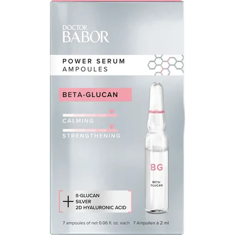 BABOR DOCTOR BABOR - POWER SERUM AMPOULES - Beta Glucan 7x2ml (only a few left)