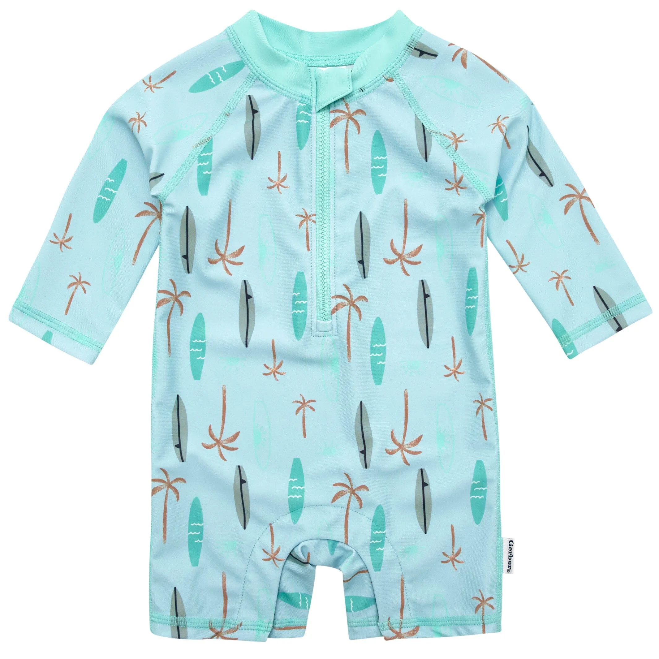 Baby Boys UPF 50  Surfboard Rash Guard