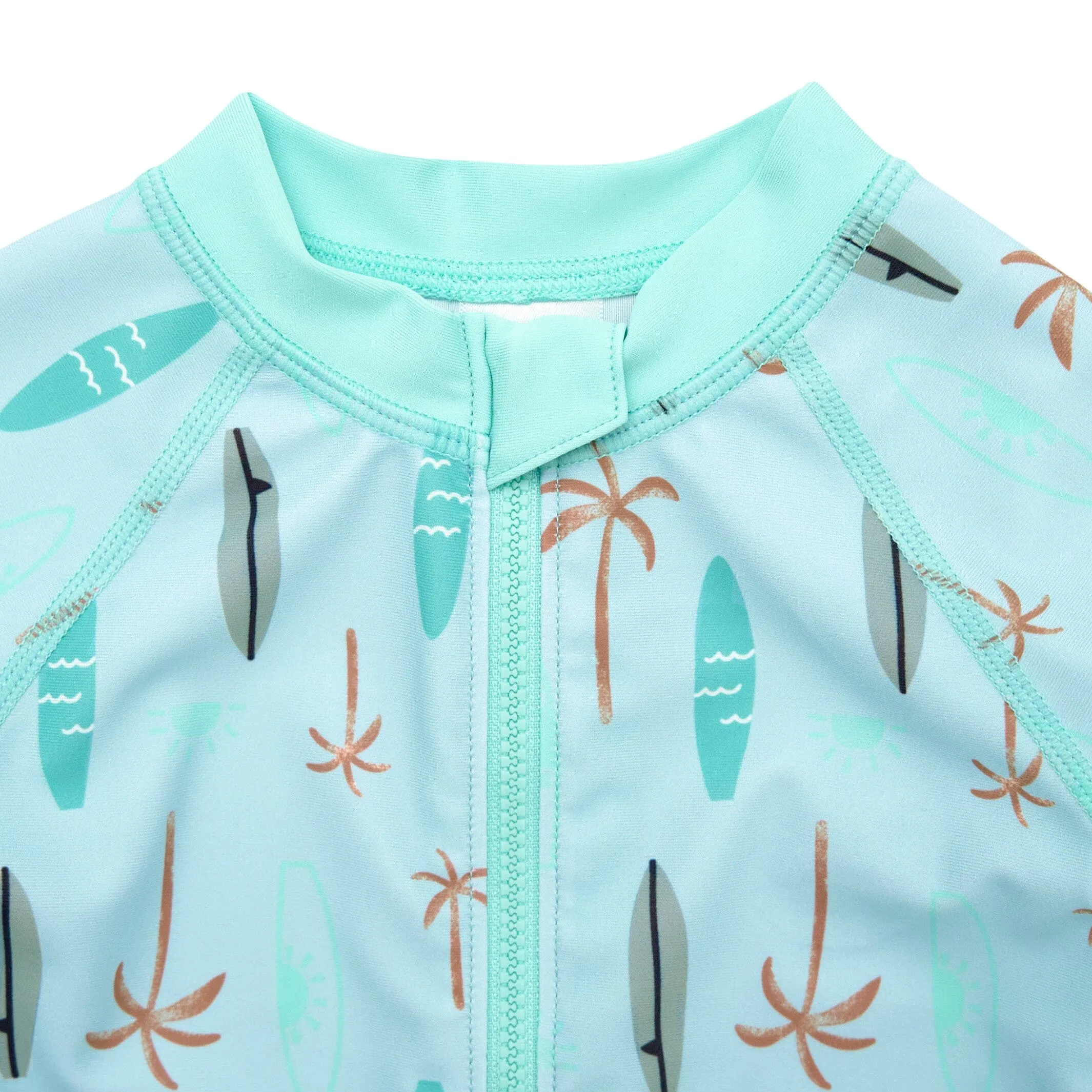 Baby Boys UPF 50  Surfboard Rash Guard