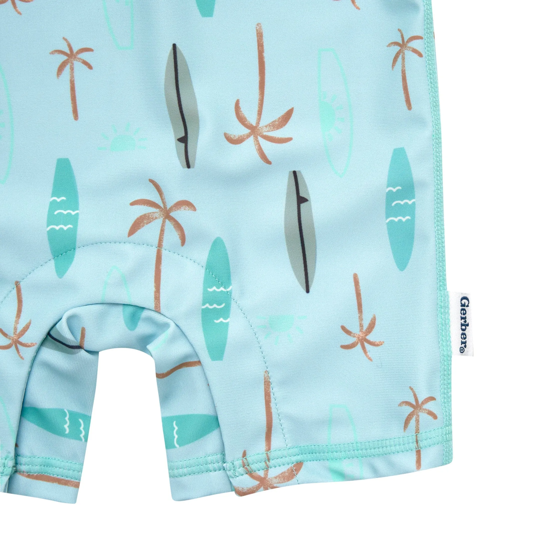 Baby Boys UPF 50  Surfboard Rash Guard
