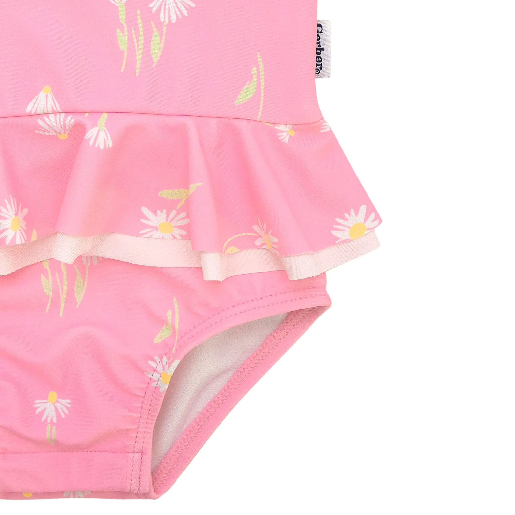 Baby Girls UPF 50  Daisies One-Piece Swimsuit