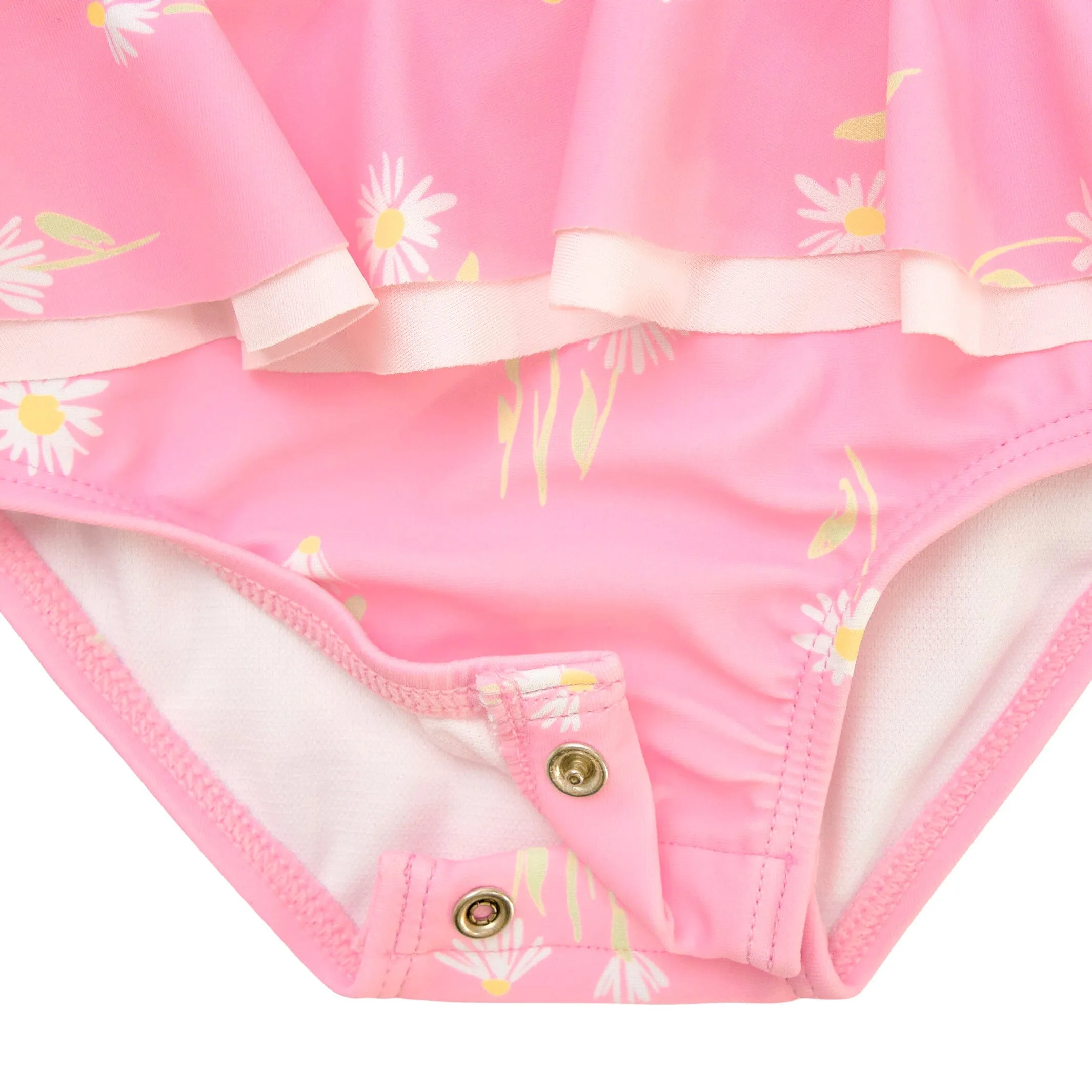 Baby Girls UPF 50  Daisies One-Piece Swimsuit