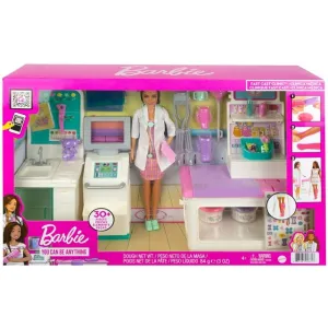 Barbie Fast Cast Clinic Doll & Playset